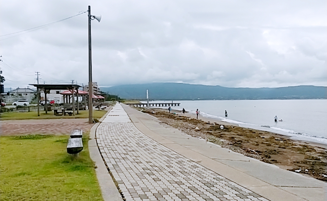 子連れにおすすめ佐和田海水浴場